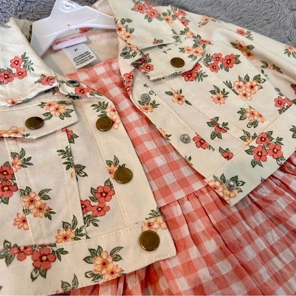 Fall Country Style Toddler Girl Outfit - Picture 3 of 4